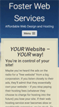 Mobile Screenshot of fosterweb.com